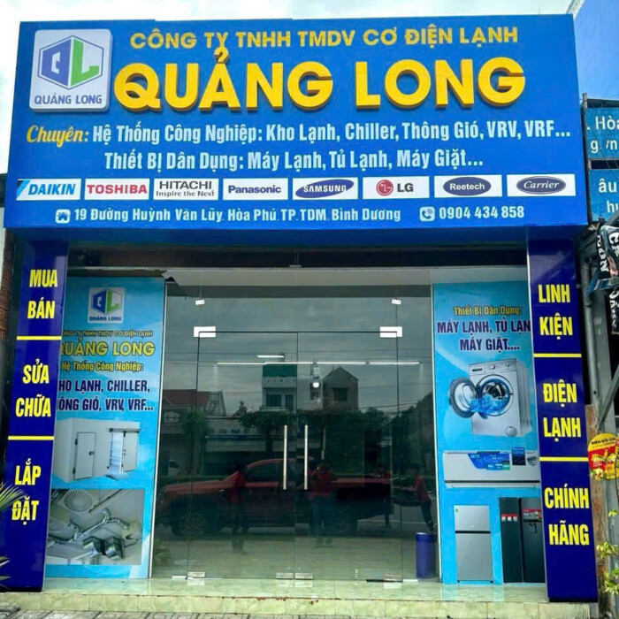 Sửa chiller tại Bình dương