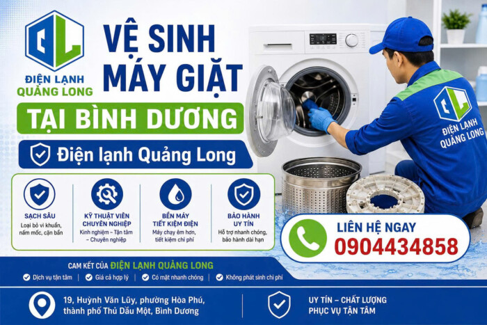 Vệ Sinh Máy Giặt