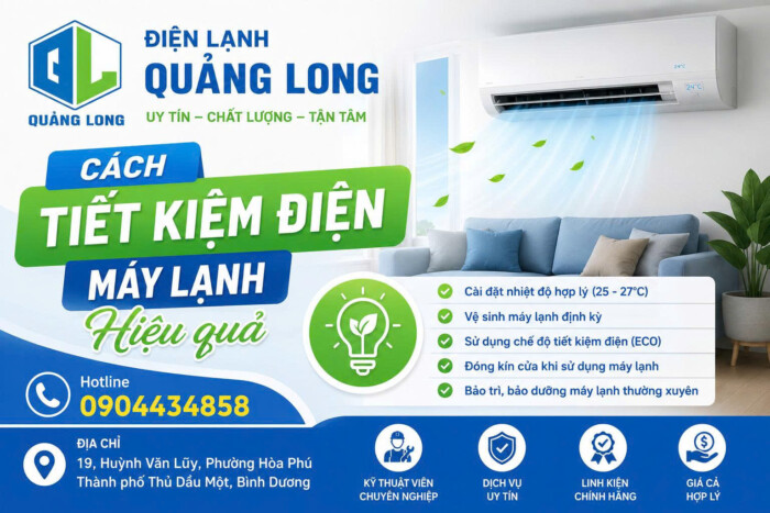 tiết kiệm điện máy lạnh